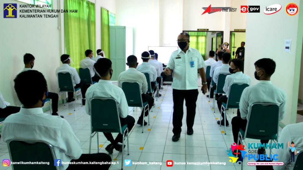 Kanwil Kemenkumham Kalteng Lakukan SKD Penerimaan Catar Poltekip dan Poltekim melalui CAT di UPT BKN Palangka Raya