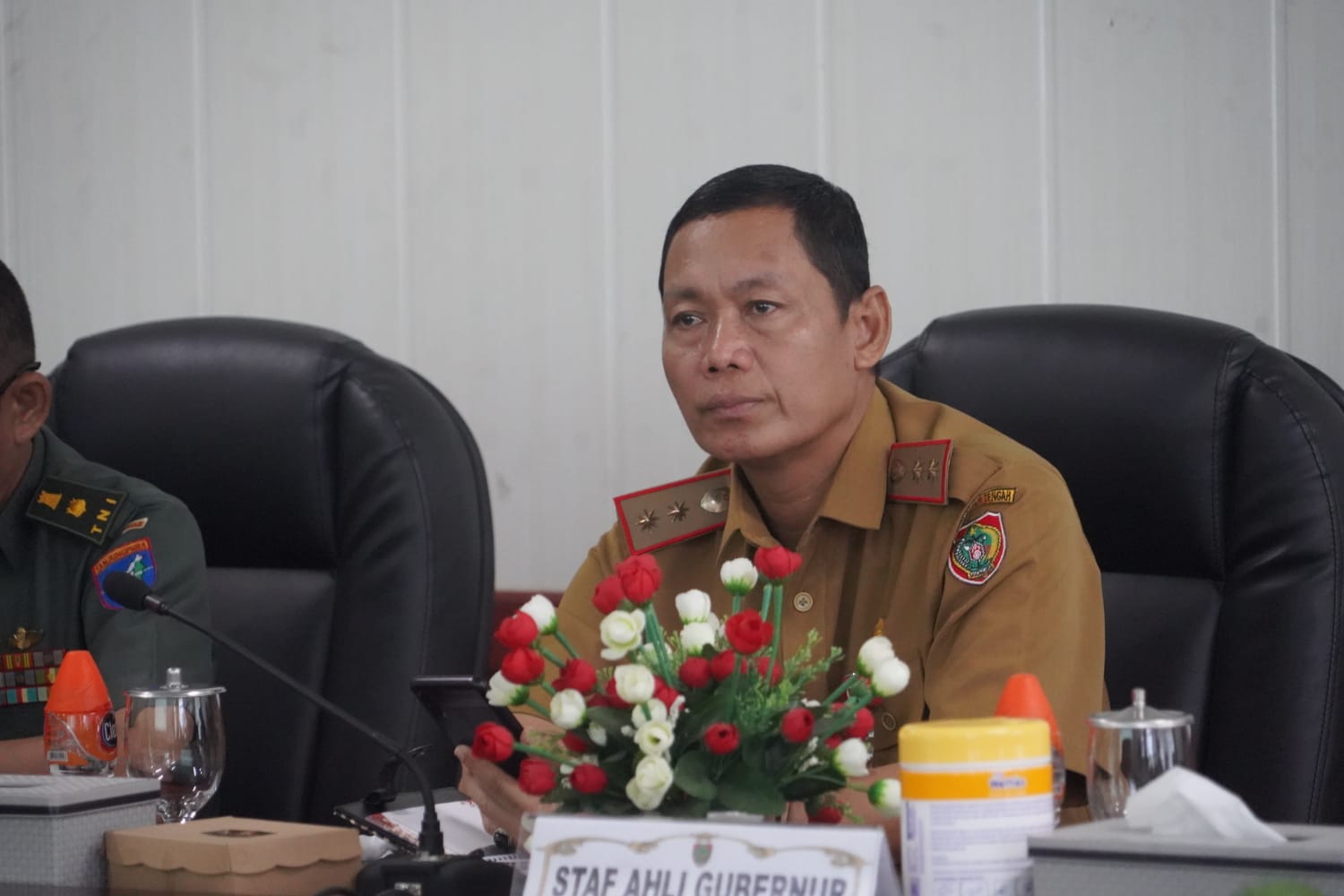 Hadiri Rakor Pengendalian Inflasi secara Virtual, Sahli Yuas Elko Sampaikan Inflasi Kalteng Aman pada Posisi 10 Terendah se Indonesia