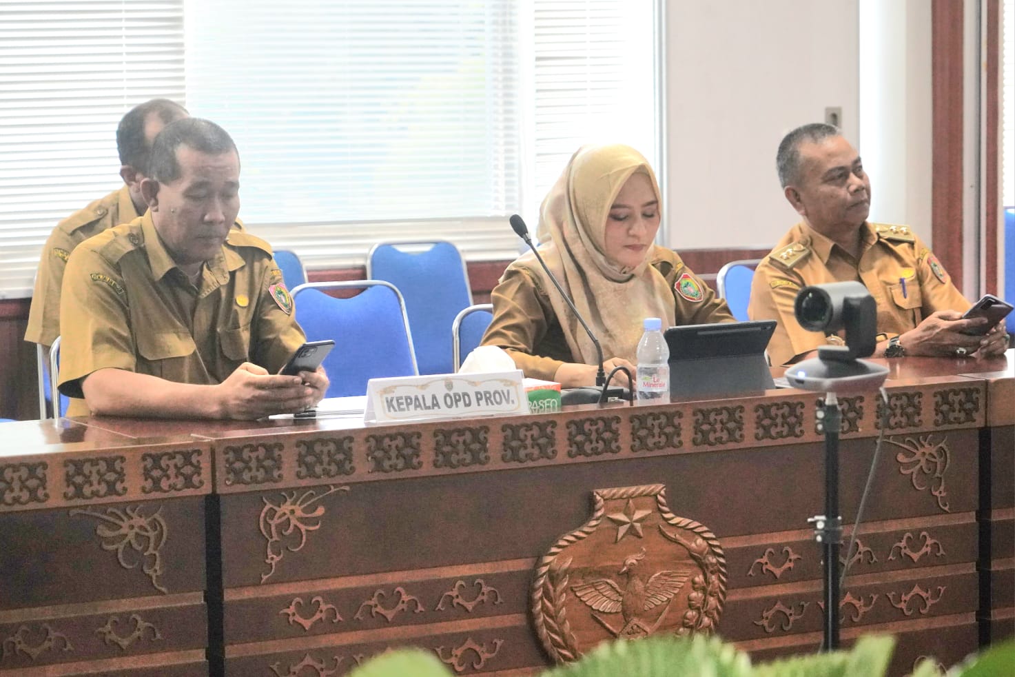 Hadiri Rakor Pengendalian Inflasi secara Virtual, Sahli Yuas Elko Sampaikan Inflasi Kalteng Aman pada Posisi 10 Terendah se Indonesia