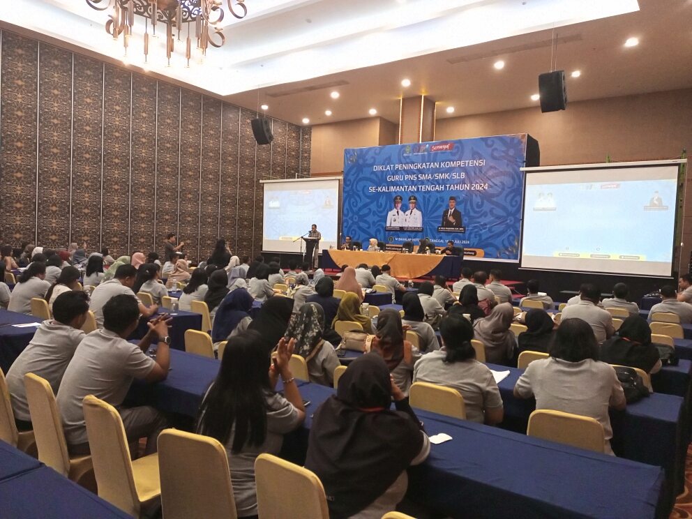 Kadisdik Kalteng Apresiasi Peserta Diklat Peningkatan Kompetensi Guru