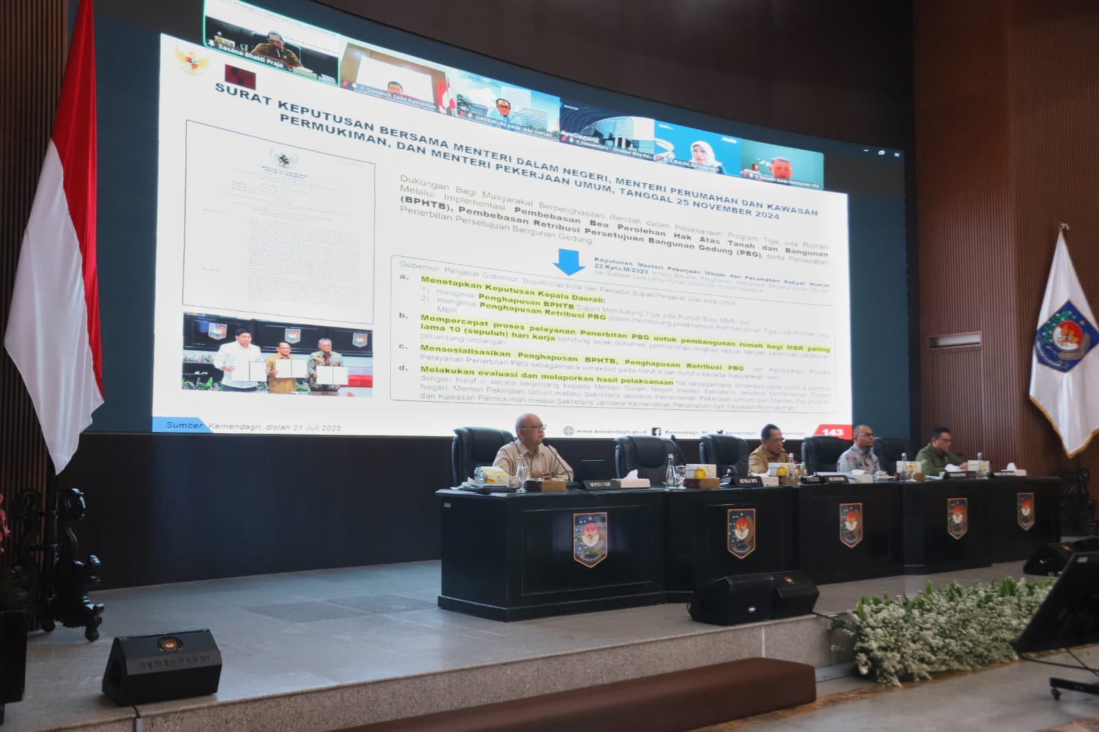 Mendagri: Pemda Harus Dukung Program Strategis Nasional
