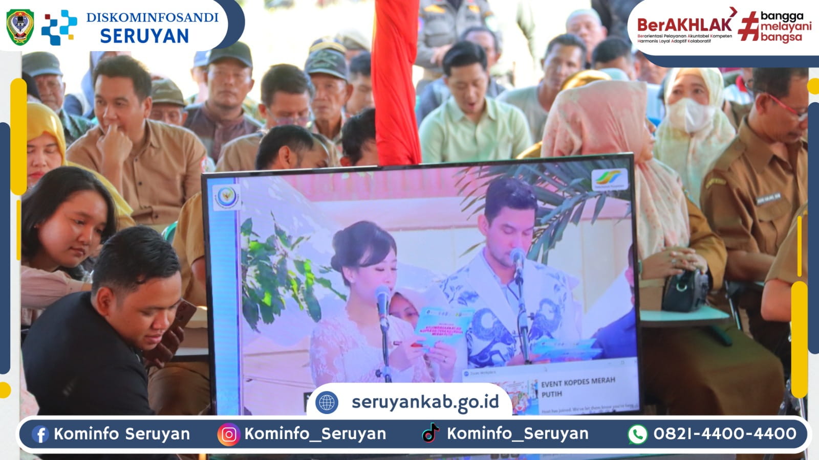 Presiden RI Luncurkan Koperasi Merah Putih, Wabup Seruyan Hadiri di Desa Pematang Panjang