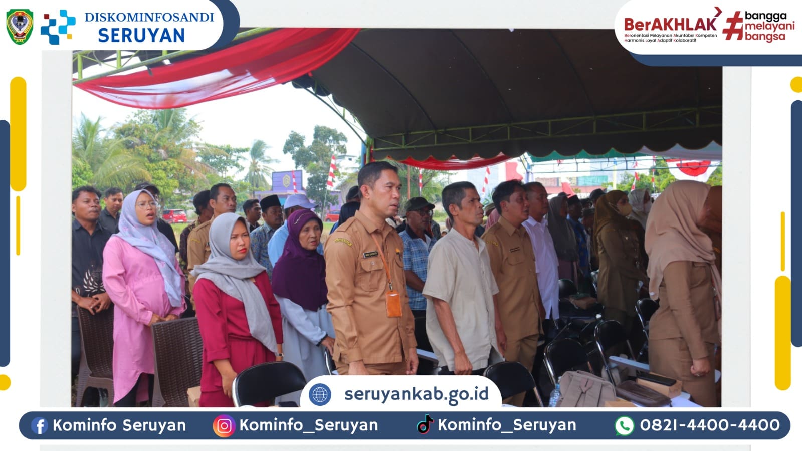 Presiden RI Luncurkan Koperasi Merah Putih, Wabup Seruyan Hadiri di Desa Pematang Panjang