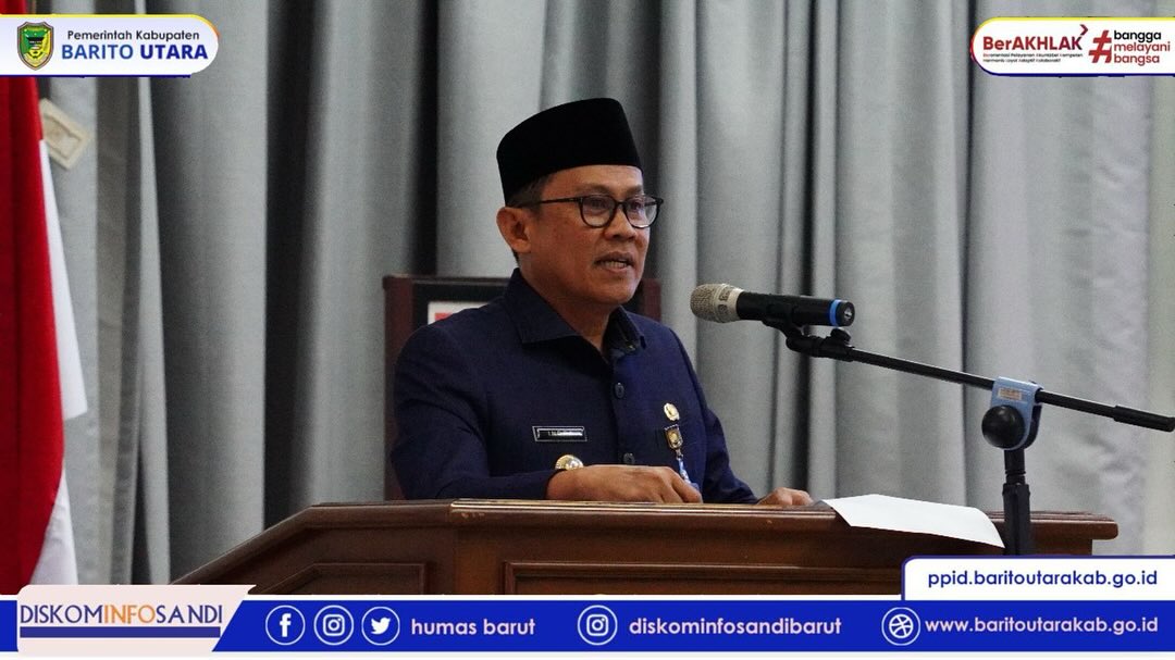 Pj. Bupati Barito Utara Sampaikan Pidato Pengantar Rancangan KUA dan PPAS APBD Tahun Anggaran 2026