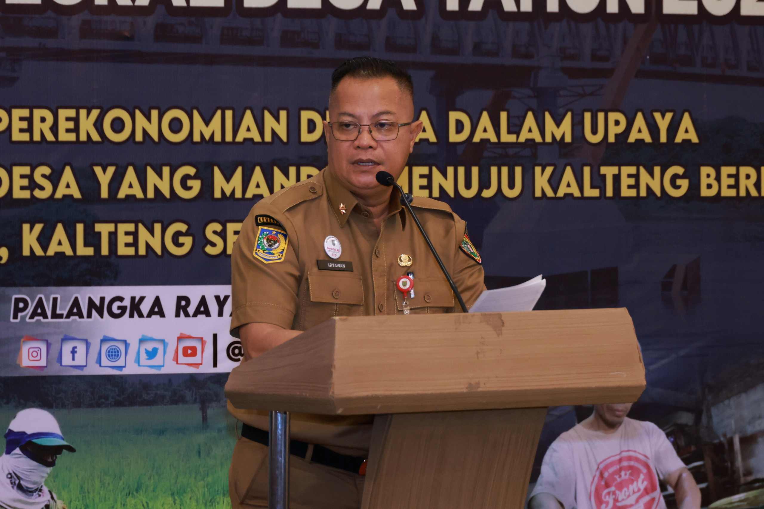 Optimalkan Potensi Lokal, Dinas PMD Provinsi Kalteng Latih Pengembangan Unit Usaha BUMDes 2025
