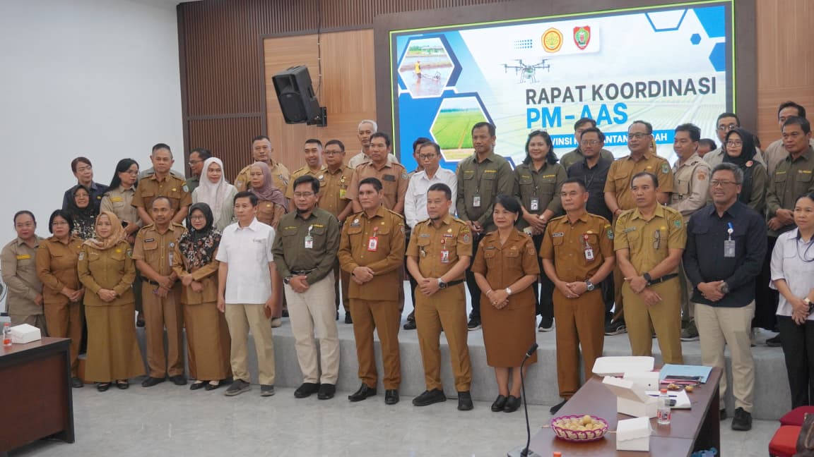 Perkuat Ketahanan Pangan, Pemprov Kalteng Percepat Implementasi Pertanian Modern PM-AAS Tahun 2026
