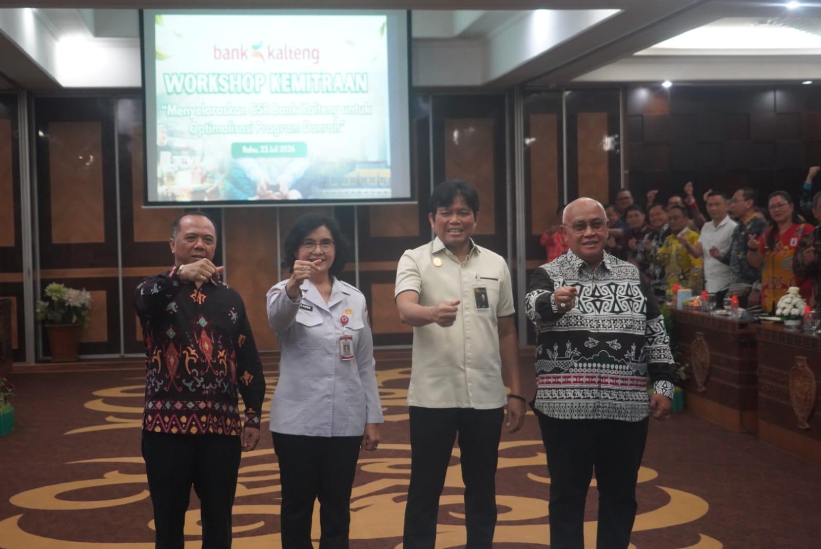 Pemprov Kalteng Dorong Sinergi CSR Bank Kalteng Selaras Prioritas Pembangunan Daerah