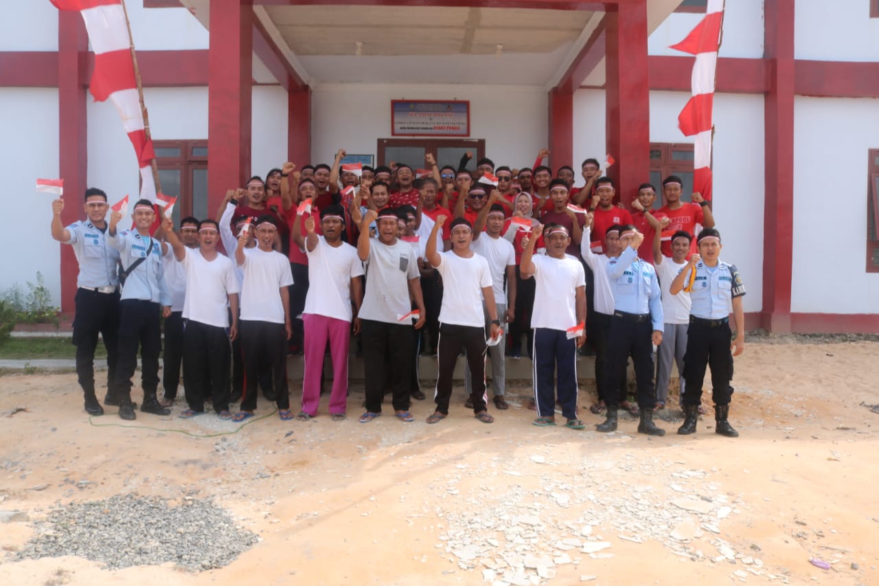Lapas Sukamara Berpartisipasi Pecahkan Rekor MURI Tari Kolosal 