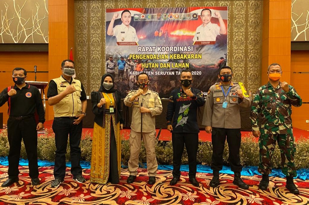 Rapat Koordinasi Pengendalian Kebakaran Hutan dan Lahan Kabupaten Seruyan Tahun 2020