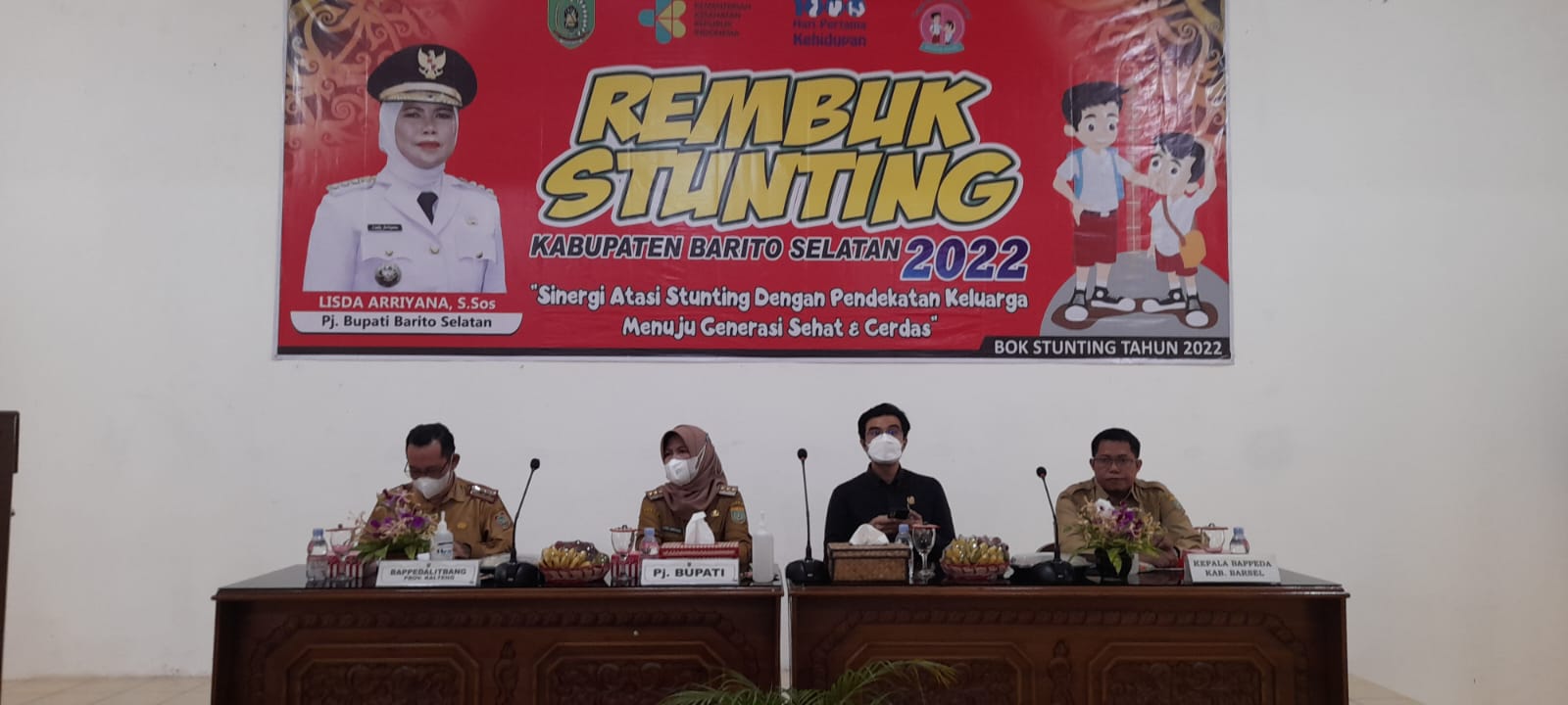 Bappedalitbang Prov. Kalteng hadiri Rembuk Stunting Kabupaten Barito Selatan