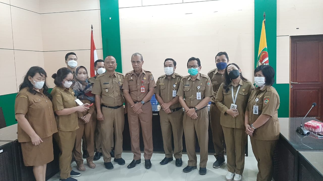 Inspektorat Prov. Kalteng Lakukan Entry Meeting Pengawasan Penyelenggaraan Pemerintahan Daerah di Kabupaten Katingan