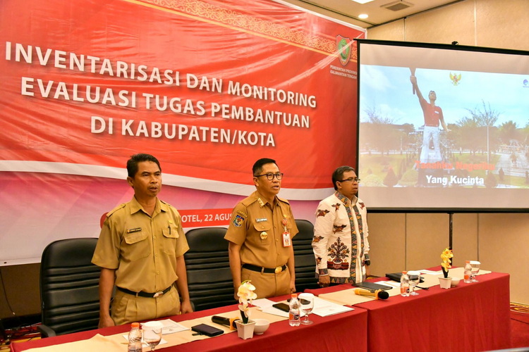 Bappedalitbang Gelar Rapat Inventarisasi dan Monitoring Tugas Pembantuan Kabupaten/Kota Tahun 2023