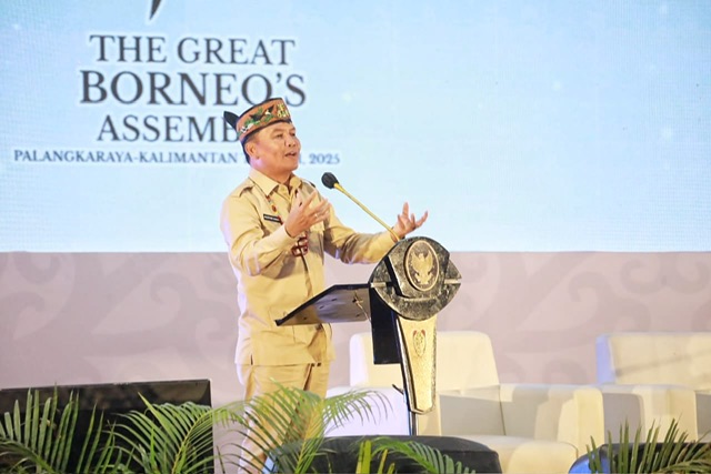 Gubernur Kalteng Buka Seminar Internasional Pumpung Hai Borneo, Tegaskan Komitmen Lindungi Masyarakat Adat Dayak