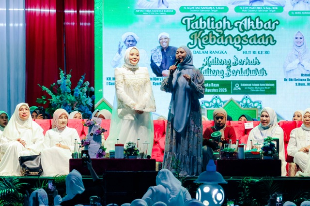 Peringati HUT RI, Pemprov Kalteng Gelar Tabligh Akbar Kebangsaan Bersama Ribuan Jamaah