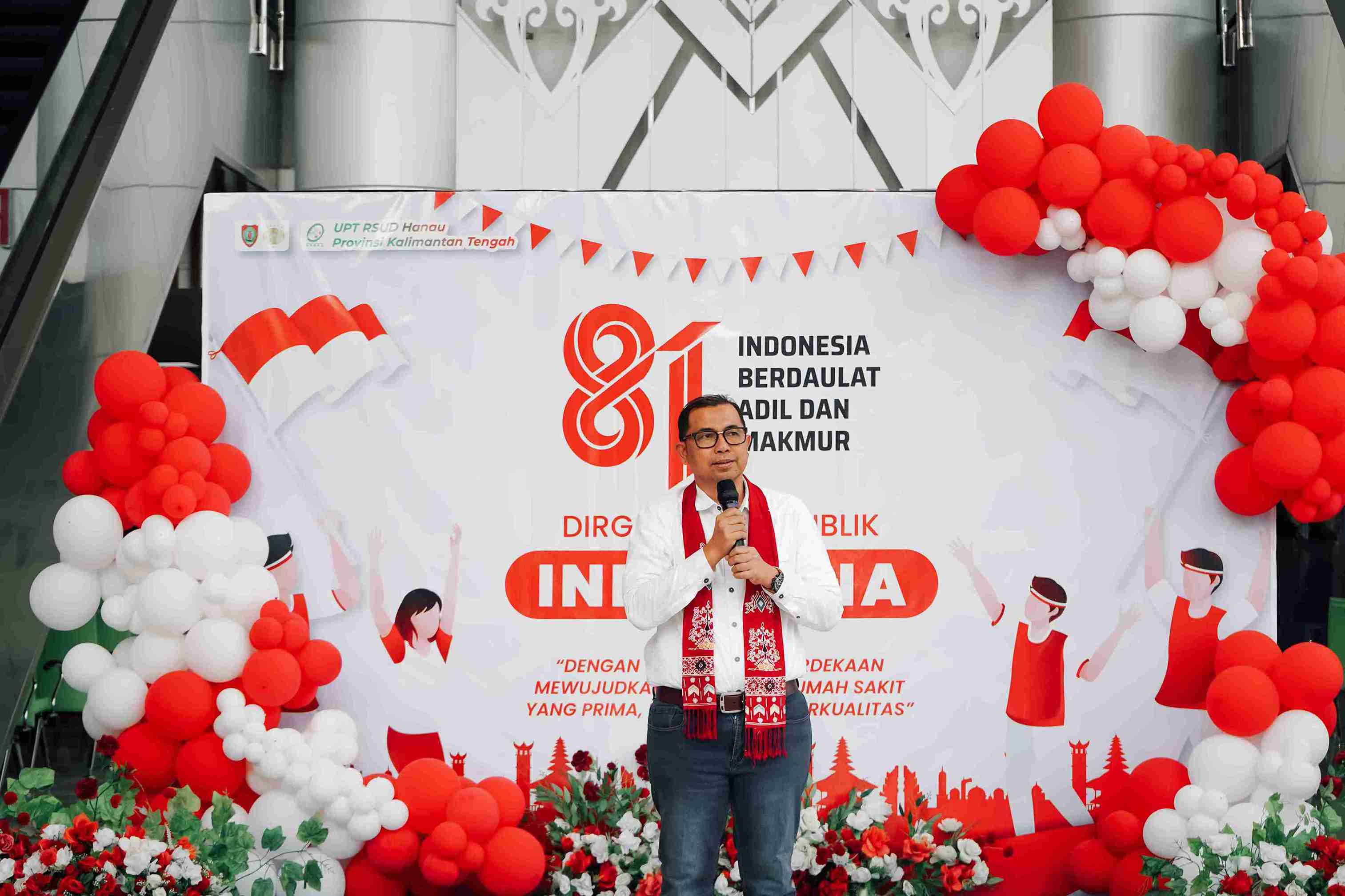 Semarak HUT RI ke-81, RSUD Hanau Adu Kreativitas Lewat Lomba Tumpeng