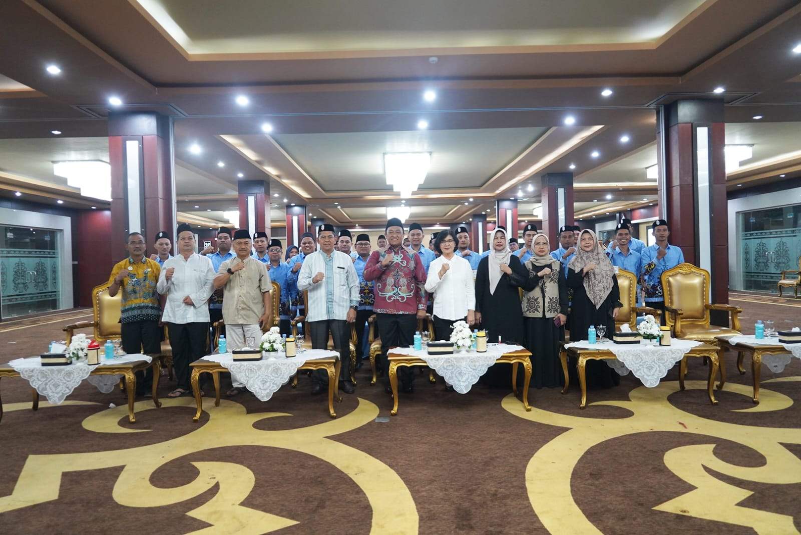 Wagub Edy Pratowo Lepas Kafilah Kalteng Menuju MTQ VIII KORPRI Tingkat Nasional