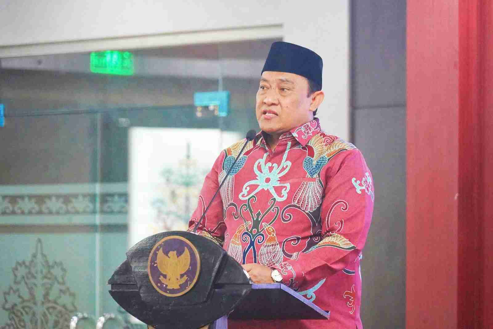 Wagub Edy Pratowo Lepas Kafilah Kalteng Menuju MTQ VIII KORPRI Tingkat Nasional
