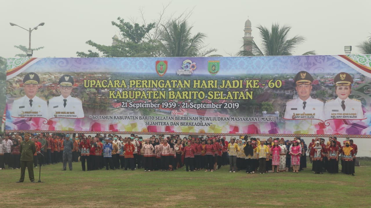 Gubernur Kalteng H. Sugianto Sabran Apresiasi Prestasi Kabupaten Barito Selatan