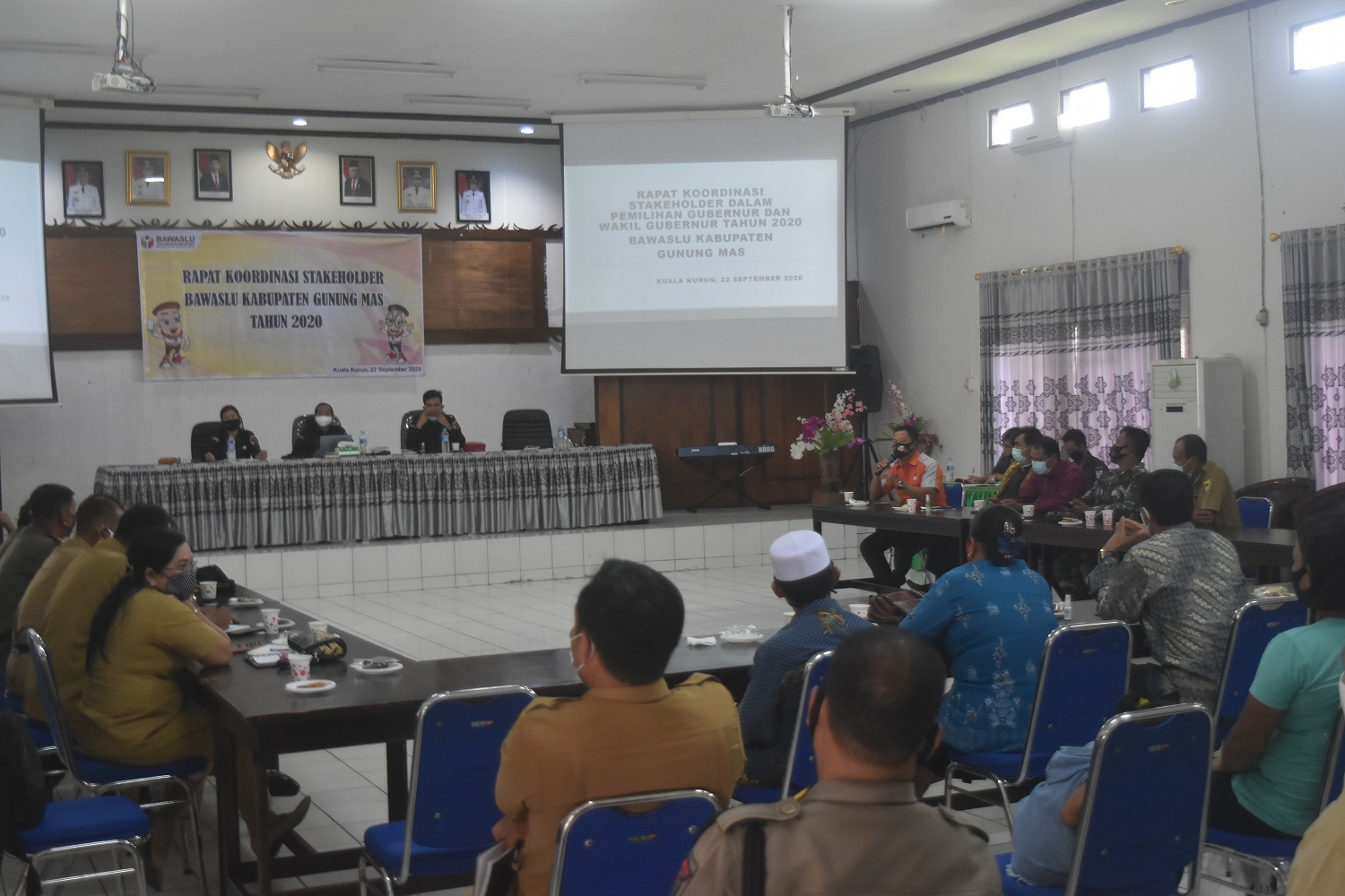 Rapat Koordinasi Dengan Stakeholder Pada Pilkada 2020