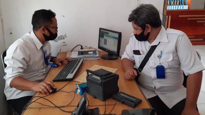 Perekaman KTP-el di Kecamatan Aruta Kembali Beroperasi