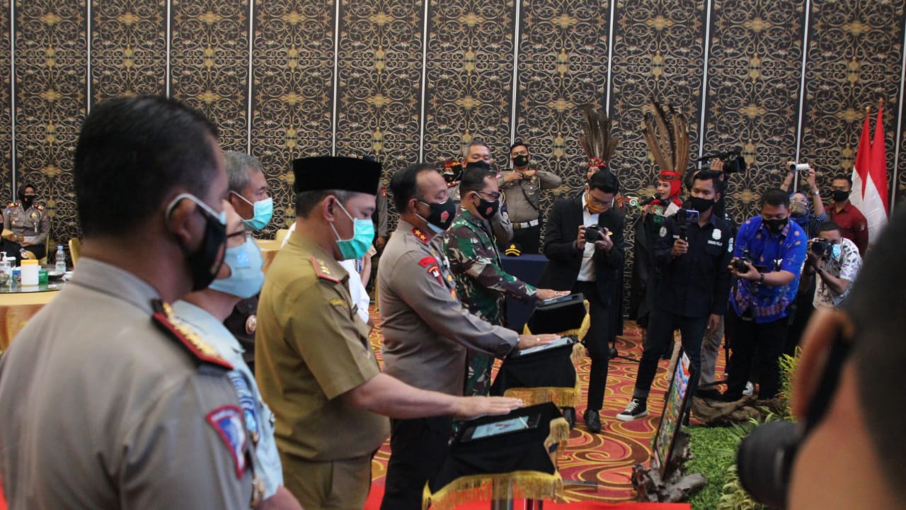 Sekda Kalteng Hadiri Peringatan HUT Lalu Lintas Ke-65 