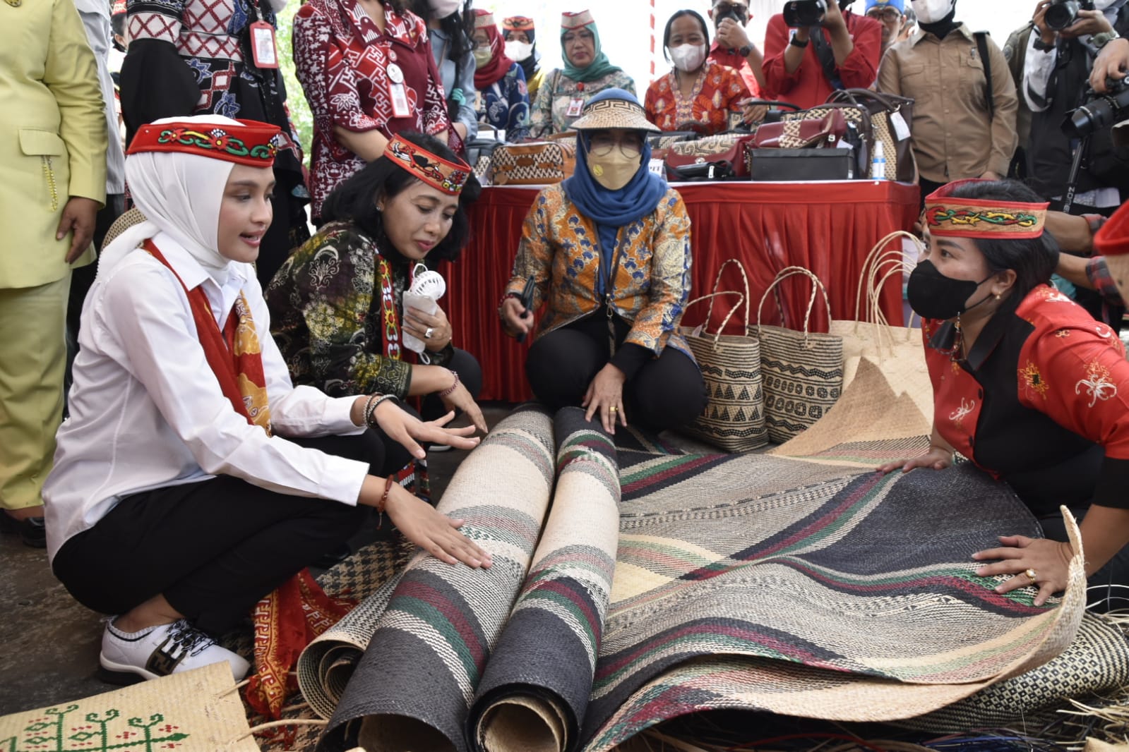 Usai Dekralasi Desa Ramah Perempuan dan Peduli Anak Bebas Stunting, Menteri PPPA RI Kunjungi Taman Edukasi