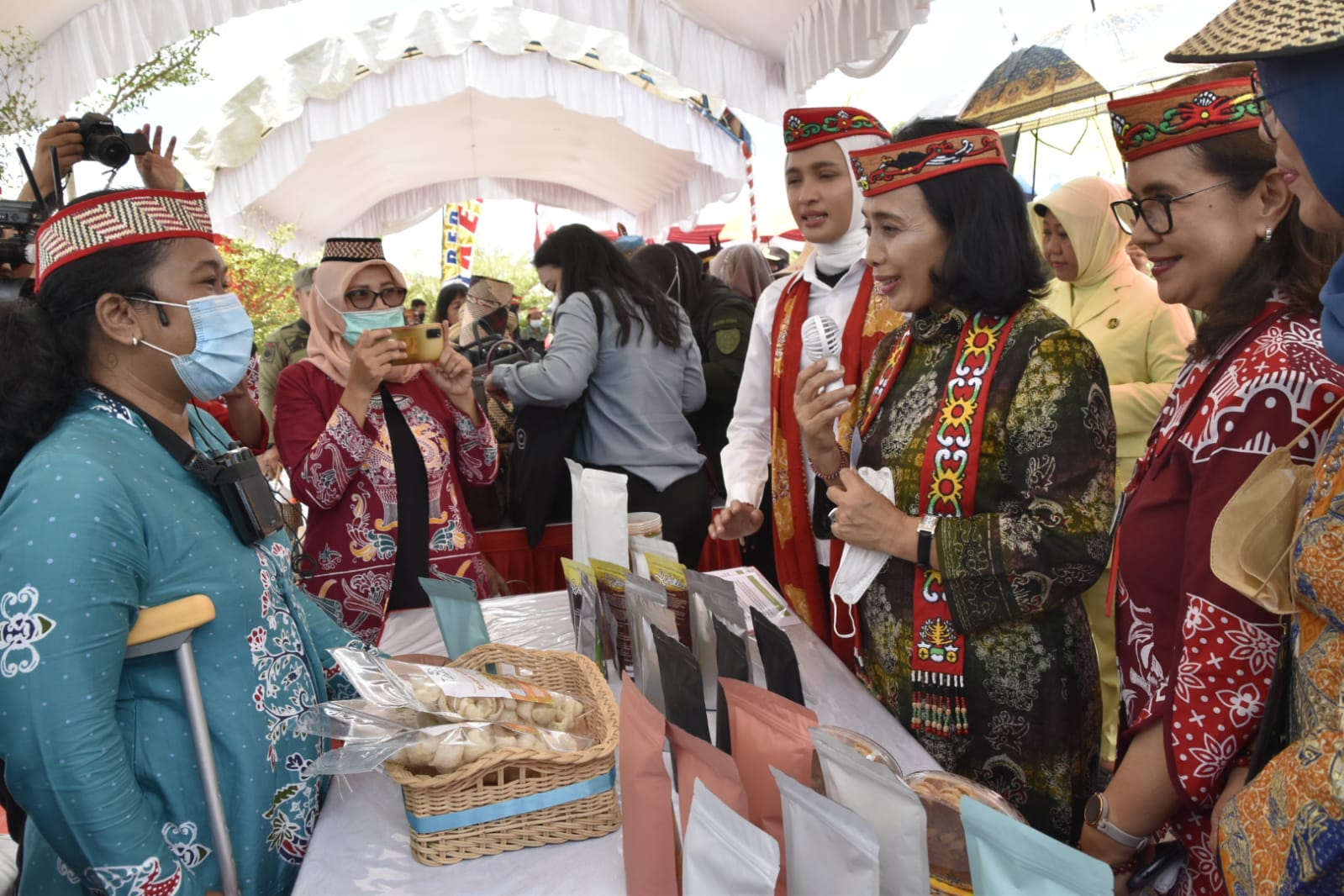 Usai Dekralasi Desa Ramah Perempuan dan Peduli Anak Bebas Stunting, Menteri PPPA RI Kunjungi Taman Edukasi