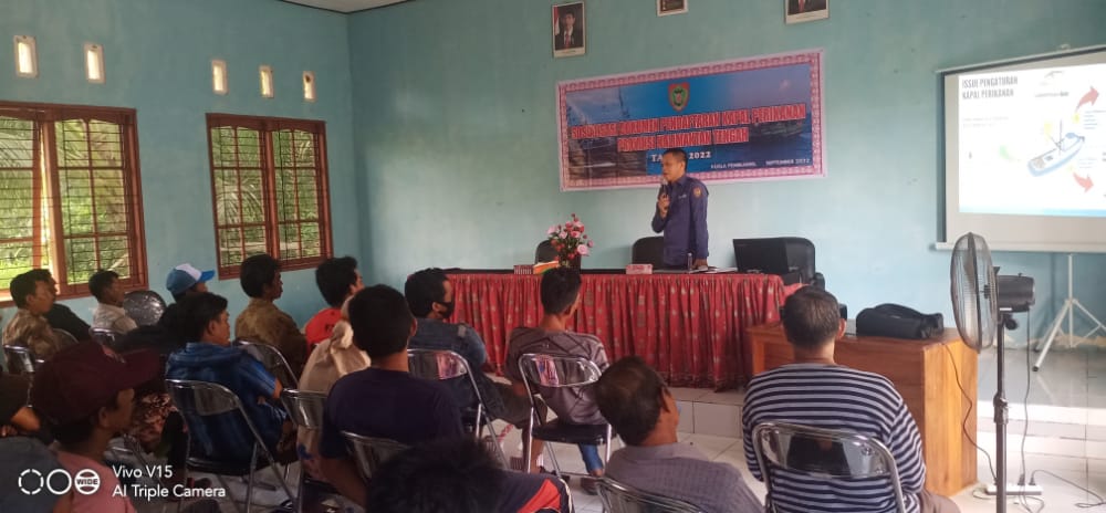 Dislutkan Prov. Kalteng Gelar Sosialisasi Dokumen Pendaftaran Kapal Perikanan di Kab. Seruyan