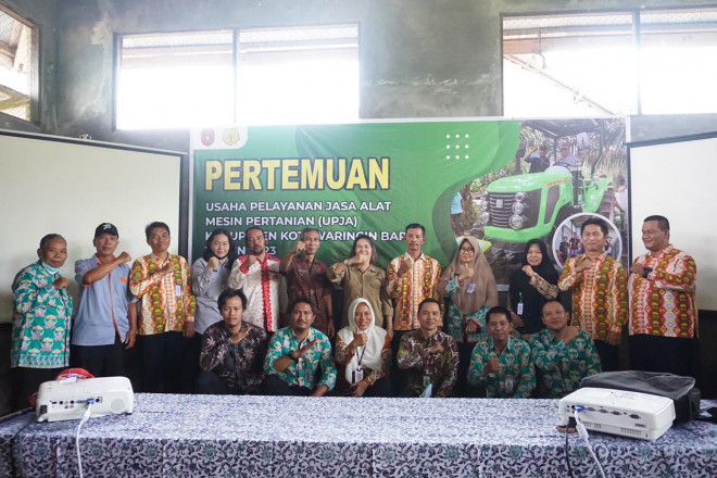 Dinas Pertanian Kobar Fasilitasi Pertemuan UPJA se-Kabupaten