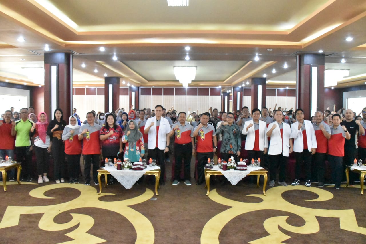 Sekda Nuryakin Imbau Seluruh ASN di Lingkungan Pemprov. Kalteng Jaga Pola Hidup Sehat 