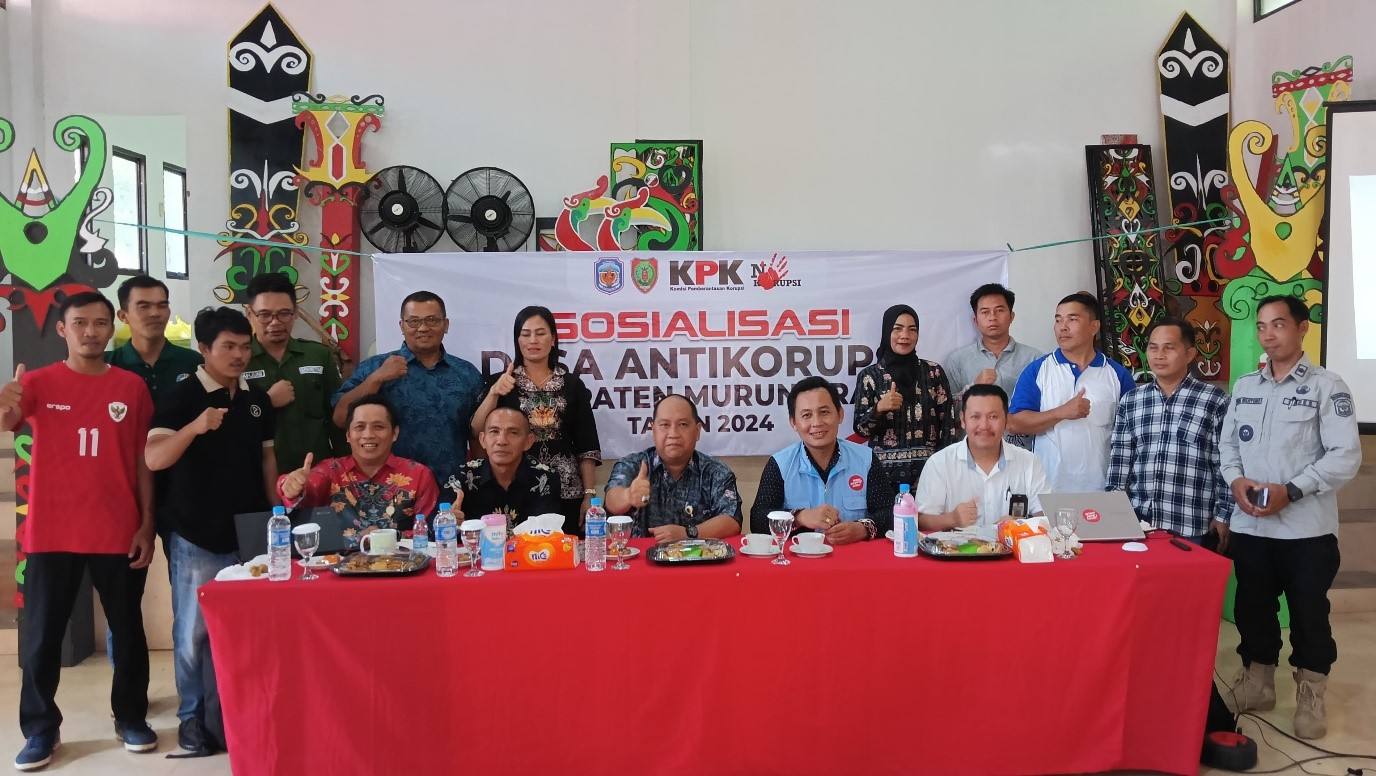 Tingkatkan Peran APIP dalam Pencegahan Korupsi, Inspektorat Daerah Prov. Kalteng Lakukan Sosialisasi Percontohan Desa Anti Korupsi di Pemkab Murung Raya
