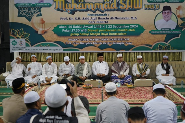 Plh. Pemkesra Maskur Ajak Meneladani Sifat Rasulullah pada Peringatan Maulid Nabi SAW 1446 H