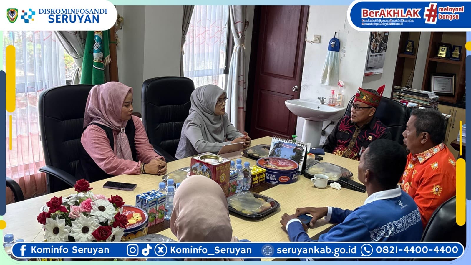 Visitasi Komisi Informasi ke Seruyan, Perkuat Peran PPID dan Transparansi Pemerintahan