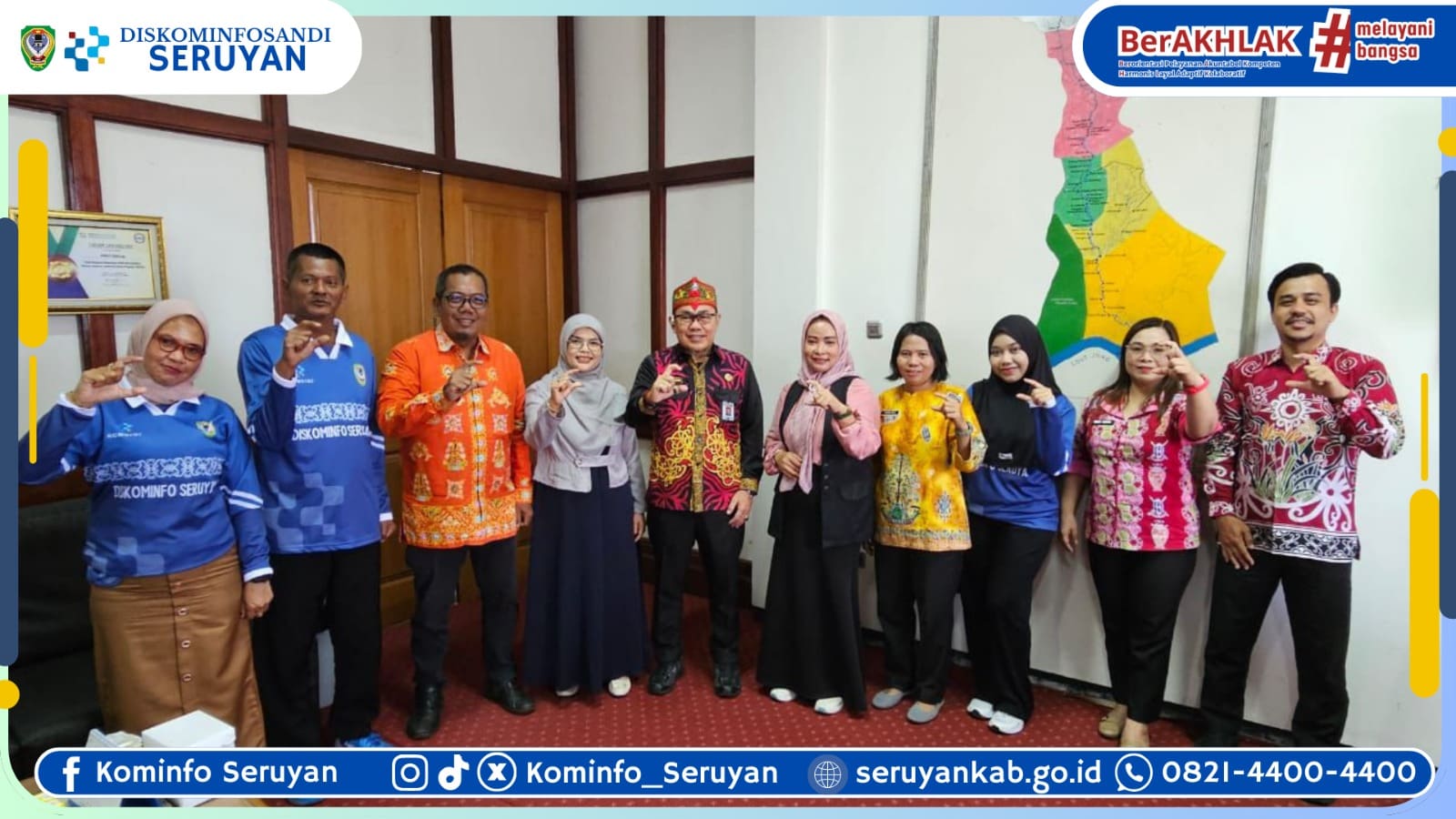 Visitasi Komisi Informasi ke Seruyan, Perkuat Peran PPID dan Transparansi Pemerintahan