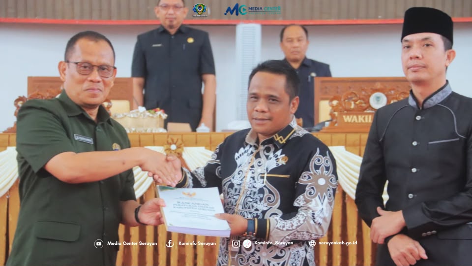 Rapat Paripurna DPRD, Pemkab Seruyan Sampaikan Raperda Perubahan APBD 2026