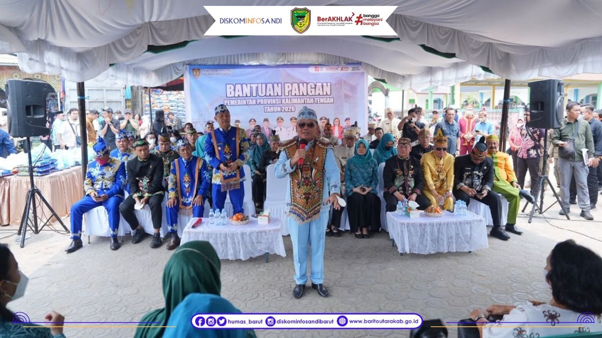 Bupati Barito Utara H. Shalahuddin Hadiri Peringatan HUT ke-67 Barito Selatan, Sinergi Antardaerah Perkuat Pembangunan Kalteng Makin Berkah