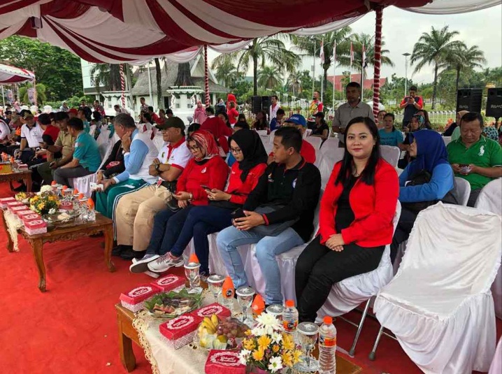 Pawai Pemuda Kreatif Diikuti Ribuan Pemuda di Palangka Raya