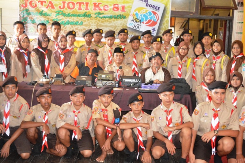 Kwarcab Pramuka Kapuas Gelar JOTA JOTI