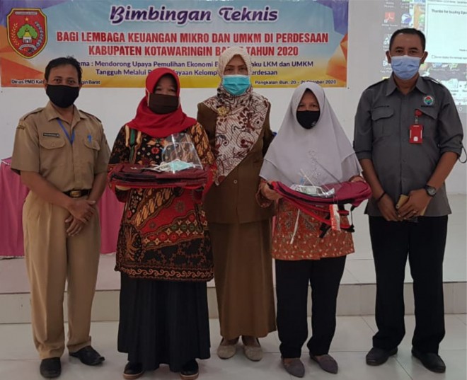 Dorong Pemulihan Ekonomi melalui LKM Pedesaan, Dinas PMD Kobar Gelar Bimtek bagi Pengurus SPP