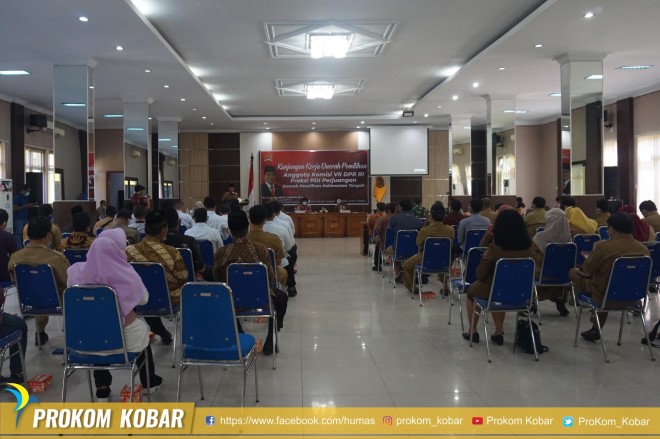 Anggota DPR RI Sosialisasikan UU Nomor 3 Tahun 2020 di Kobar