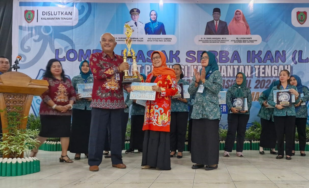 Dislutkan Prov. Kalteng Gelar LMSI 2024, Kapuas Raih Juara Umum