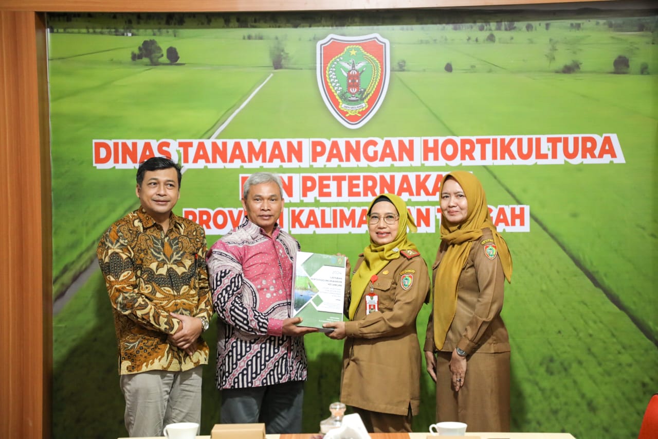 Koordinasi Dinas TPHP Prov. Kalteng dengan Universitas Sebelas Maret dalam Pembuatan SID
