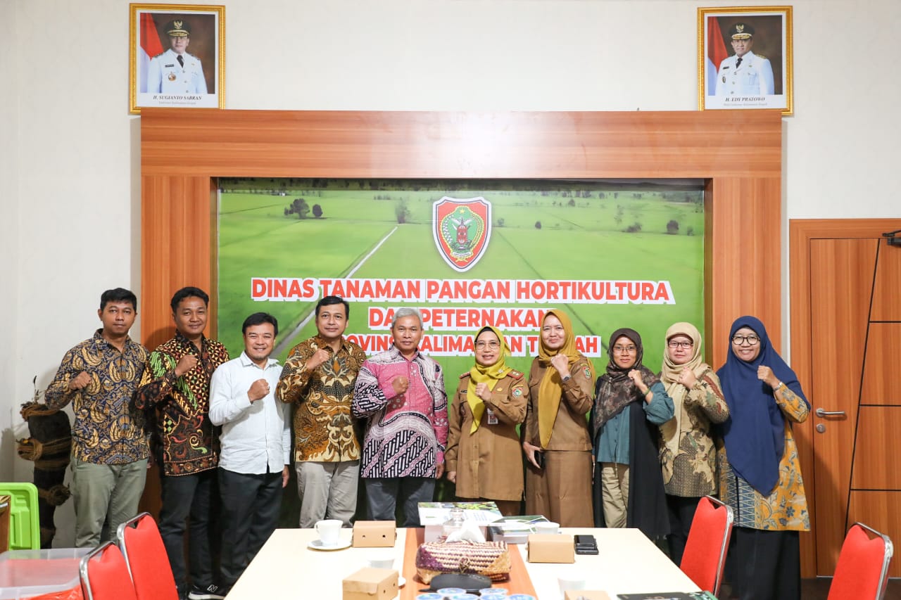 Koordinasi Dinas TPHP Prov. Kalteng dengan Universitas Sebelas Maret dalam Pembuatan SID