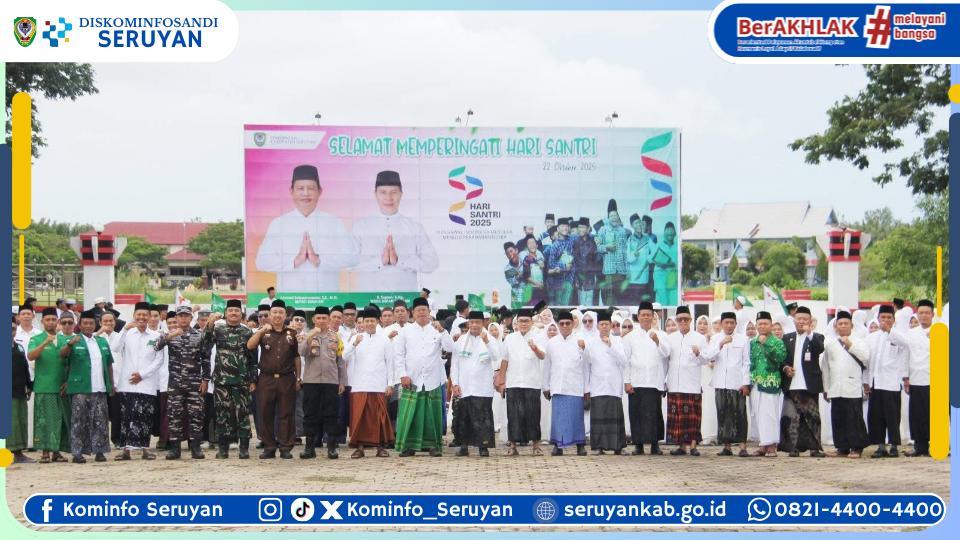 Hari Santri 2025, Wabup Seruyan Serukan Santri Aktif Membangun Bangsa