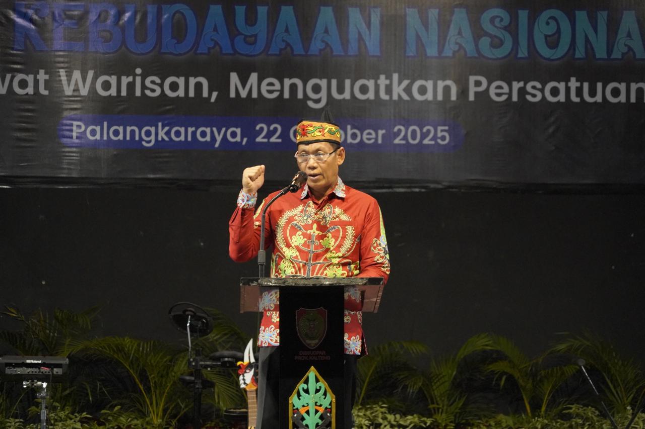 Pemprov Kalteng Dorong Pelestarian Budaya Lewat Gelar Seni Budaya 2025