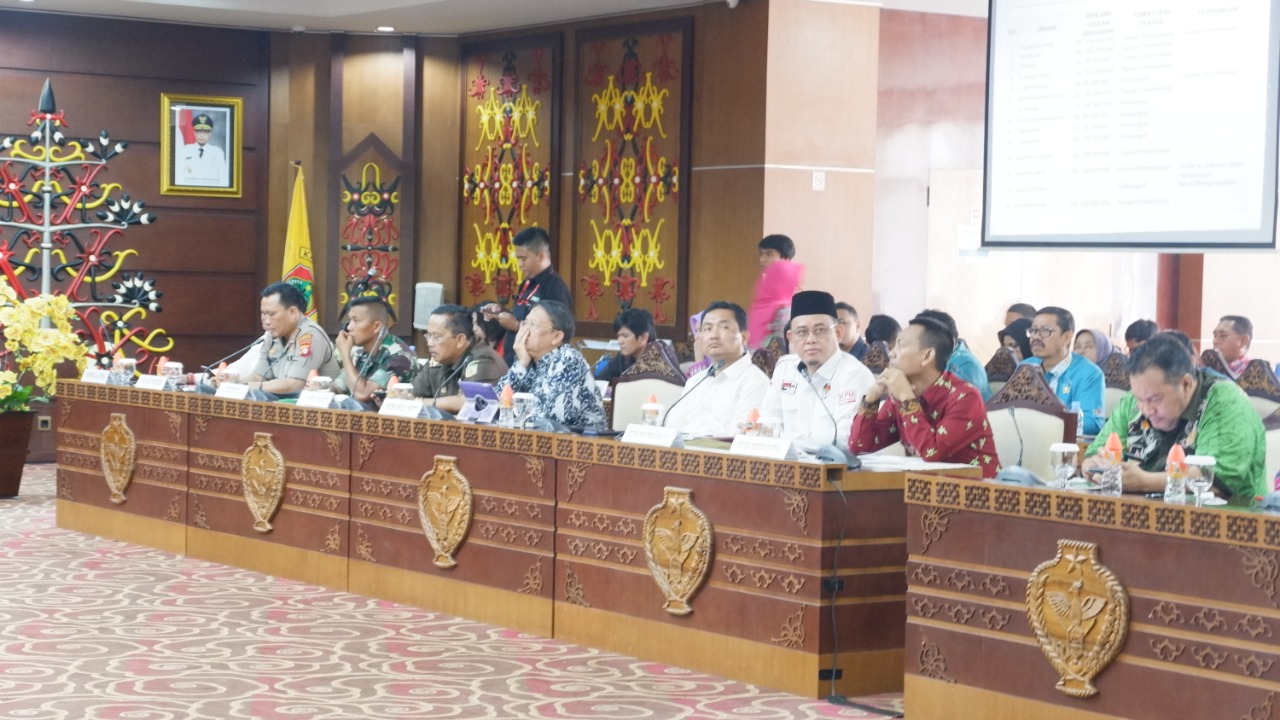 Cek Persiapan Pilkada 2020, Komisi II DPR RI Lakukan Pertemuan dengan Pemprov Kalteng