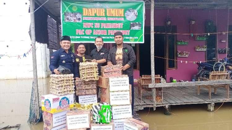 NU Peduli Korban Banjir Kota Palangka Raya