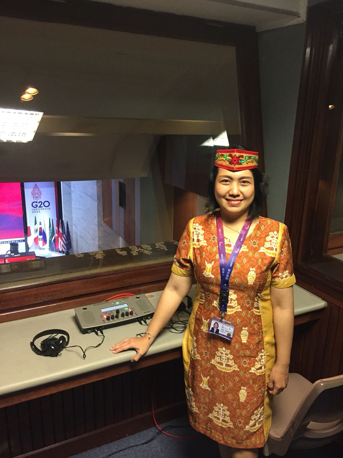 Catatan Anne Angelina ASN Pemprov Kalteng, Satu-satunya Penerjemah dari Provinsi Bertugas pada KTT G20 Bali
