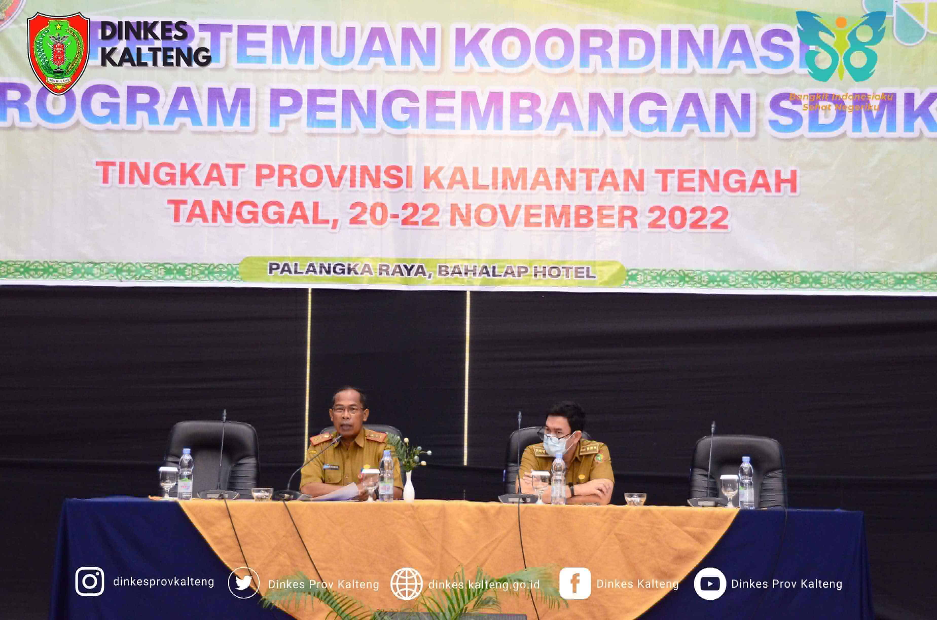 Dinkes Provinsi Kalimantan Tengah Gelar Pertemuan Koordinasi Program Pengembangan SDMK