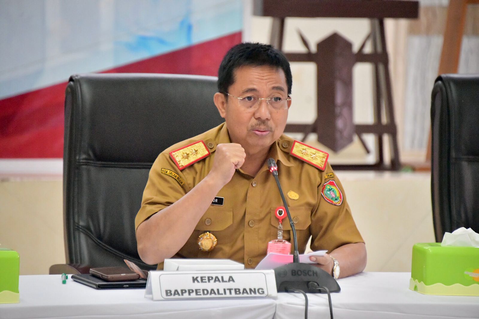 Bappedalitbang Gelar Rapat Monitoring Evaluasi dan Sinergi Pembangunan Bidang Air Minum Provinsi Kalimantan Tengah